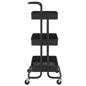 Peterkin Kitchen Cart Black