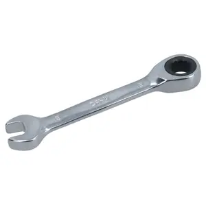 8mm Stubby Ratchet Combination Spanner Metric Wrench 72 Teeth SPN01