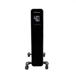 Digital Display Oil Filled 2000w Black Radiator with Remote Control