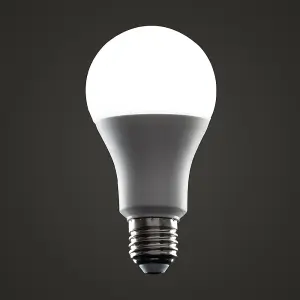 ValueLights Pack of 5 High Power 15w LED ES E27 GLS Energy Saving Long Life Bulb - 6500K Cool White Energy Class AAndAnd