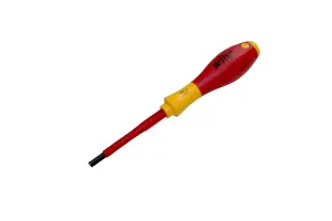 Wiha Hex Driver Screwdriver 1000v Electrician VDE 5mm Hex SoftFinish Grip 30364