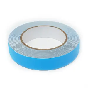 SteelFlex 25mm Wide Steel Tape - Gloss White & Foam Adhesive (5 Metre Length)