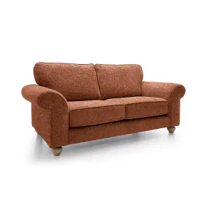 Ingrid 2 Seater Sofa in Burnt Orange