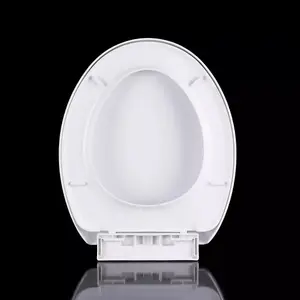 Luxury Bathroom Toilet Seat Soft Close White Seats Anti Slam WC Home Heavy Duty