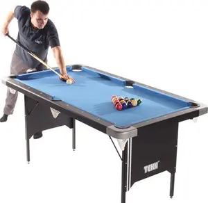 Tekscore Folding Leg Pool Table & Table Tennis Top