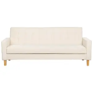 Retro Sofa Bed Off-White VEHKOO