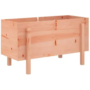 Berkfield Garden Raised Bed 101x50x57 cm Solid Wood Douglas