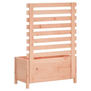 Berkfield Garden Planter with Rack 79x39.5x114 cm Solid Wood Douglas