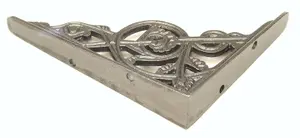 Castelion Single Small Cast Iron Trellis Shelf Bracket