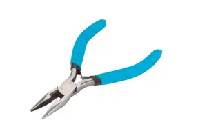 BlueSpot Tools Soft Grip Mini Long Nose Pliers