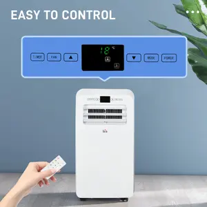 HOMCOM 12000 BTU Portable Air Conditioner with 28m², Dehumidifier, Timer