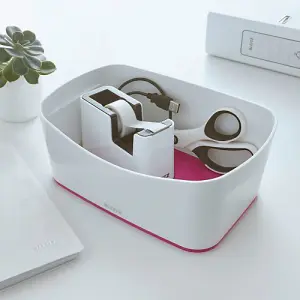 Leitz MyBox Wow White Pink 4-Pack Storage Tray