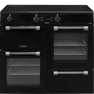 Leisure CK100D210K Freestanding Electric Range cooker with Induction Hob - Black