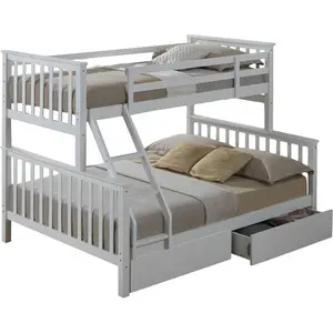 Mara Standard Bunk Bed White