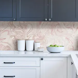 NuWallpaper NU3255 Mia Peel & Stick Wallpaper, Grey