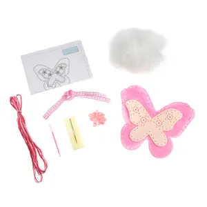 FELT KIT BUTTERFLY - Felt Decoration Kit: Butterfly - Trimits