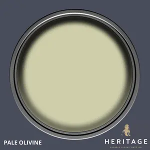 Dulux Trade Heritage Pale Olivine Eggshell Wall paint, 750ml