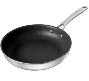 Kuhn Rikon Allround Stainless Steel Non-Stick Frying Pan, 28cm