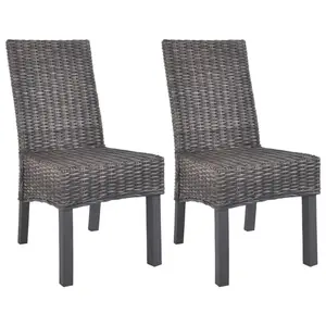 Hessle Dining Chair (Set of 2) Brown