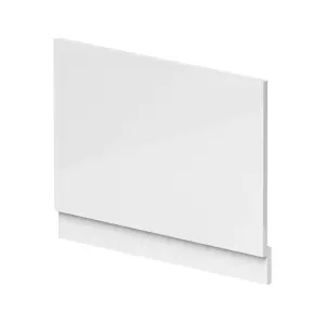 750mm MDF Bath End Panel & Plinth - Gloss White