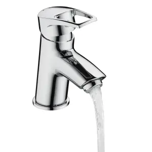 Bristan Mercury Standard Chrome effect Basin Mixer Tap