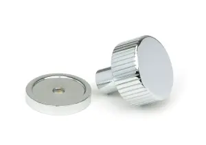 From The Anvil Polished Chrome Judd Cabinet Knob - 25mm (Plain)