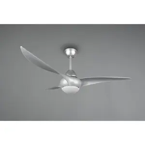 Madiun 1155cm Ceiling Fan with LED Lights Silver