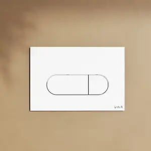 VitrA Loop White Round Flush Plate