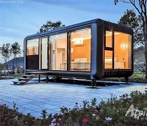 Alpicool Glass House Modern Prefab House Prefab Container House