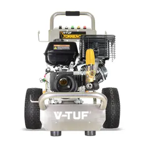 V-TUF TORRENT3 4000 psi, 275BAR 15 lpm Industrial 15HP Petrol Pressure Washer