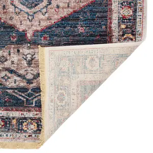 Blue Boho Vintage Rug - Kansas