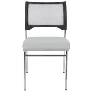 Beliani Retro Set of 4 Chairs SEDALIA Grey