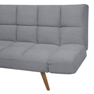 Beliani Retro Sofa Bed INGARO Grey