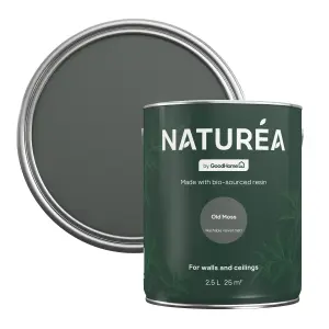 GoodHome Naturéa Old Moss Velvet matt Wall paint, 2.5L