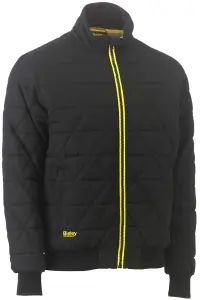 BISLEY WORKWEAR DIAMOND QUILTED BOMBER JACKET