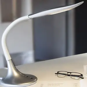 Luminosa Sedan LED Desk Lamp 10W Silver