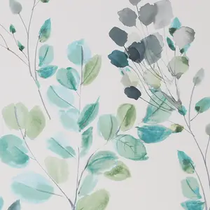 Sublime Watercolour Green Smooth Wallpaper Sample