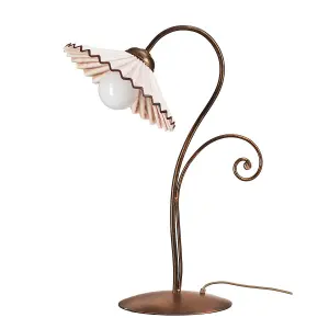 Luminosa Rosina Table Lamp, Ceramic Shade