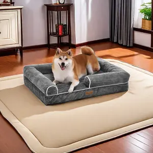 Nylon Pet Bed 18cm H x 89cm W x 63cm D