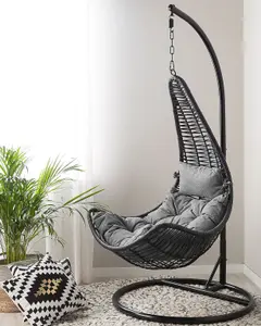 Hanging Chair ATRI PE Rattan Black