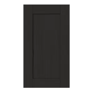 GoodHome Verbena Matt charcoal Shaker Highline Cabinet door (W)400mm (H)715mm (T)20mm