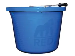 Red Gorilla 3 Gallon Premium Bucket in Blue - Durable and Versatile Tool for Home and Garden