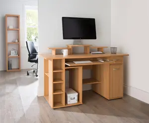 San Diego Computer Desk in Beech