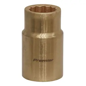 Sealey Socket 14mm 1/2" Square Drive Non-Sparking WallDrive 12 Point NS047