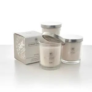 Luxurious Secented Glass Jar Candles Vanilla