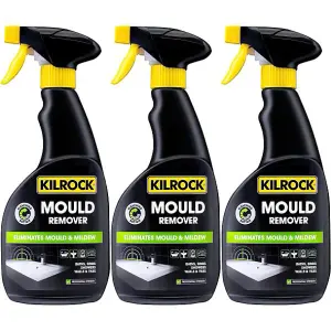 Kilrock Mould Remover Spray 500ml (Pack of 3)