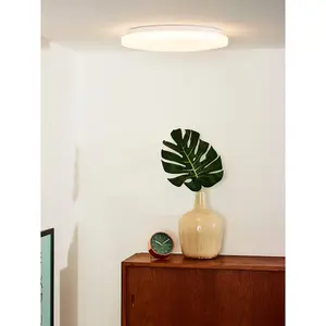 Lucide Otis Modern Flush Ceiling Light 39cm - LED - 1x32W 3000K - Opal