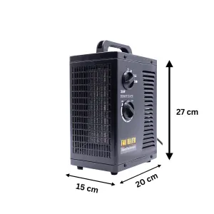 2KW Industrial Electric Fan Heater