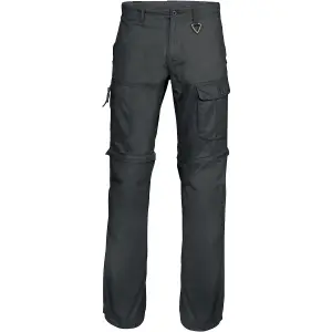 Kariban Mens Zip-off Multi-Pocket Work Trousers (Pack of 2)