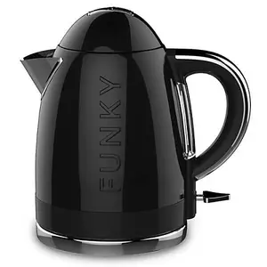 The Funky Appliance Company 1.7 Litre Kettle and 4 Slice Toaster Set Black